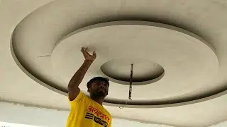 Goli fall ceiling making pop design ||circle fall ceiling design||goli pop design|circle POP design