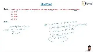 Understanding TCP Timers in Computer Networks | GATE | COMPUTER SCIENCE ENGINEERING