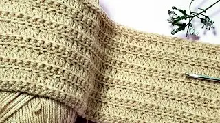 Learn how to crochet the easiest stitch