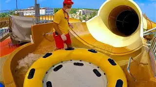 Magicone Water Slide at The Land of Legends
