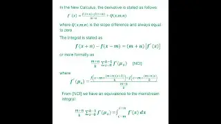 Learning about calculus derivative and integral in the correct way.