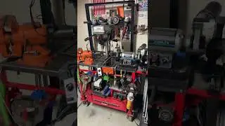 DAY 9 my awesome Workbench casters and welding table distraction. More to come !