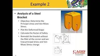 24 Analysis of Steel Bracket And Factor of Safety In Ansys Workbench