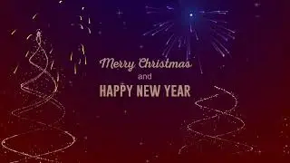 Happy Christmas & New year's Special Animation  Special Green Black Screen Effect Video Effects