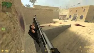 Counter-Strike: Source - Zombie Mode with Bots Gameplay [de_dust2]