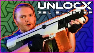 PROFESSIONAL NERFER TRIES GELBALL FOR THE FIRST TIME?!? | UnlocX Gel Blaster First Look