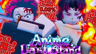 Evolving The NEW 0.03% Tanjiro & Yoriichi In The Anime Last Stand Demon Slayer Update!