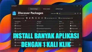 WINGET UI , INSTALASI BANYAK APLIKASI DALAM SEKALI KLIK | WINDOWS TUTORIAL