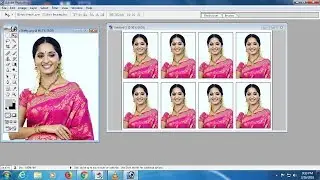 create Passport size Photo in adobe Photoshop 7.0 ||