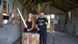 COLD STEELS DEADLIEST WEAPONS COMPEITITION CUTTING SWORD
