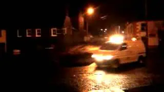 Hiace Drift on roundabout