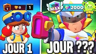 I COMPLETED BRAWL STARS in 100 DAYS (all brawlers max rank) - BRAWL STARS FR