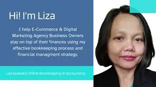 Professional Bookkeeper for Amazon FBA, Shopify & Digital Marketing Agencies