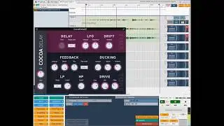 Free open source Cocoa Delay VST plugin from Tesselode