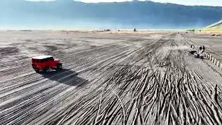 Gunung Bromo dengan Geprc Moz7 dan Dji Mavic3 Classic