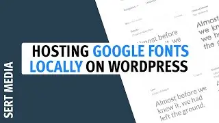 WordPress Self Hosted Google Fonts Tutorial 2020 - How To Host Google Fonts Locally On WordPress