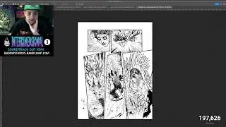 LIVE Comic Coloring Dec 28th, 2023 - Let's talk about bubbles