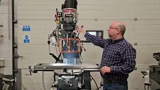 Rebuilt Bridgeport milling machine with 42inch table