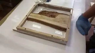 Часы из эпоксидной смолы