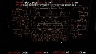 FF A320 EGCC EGLL Real T/W X-Plane