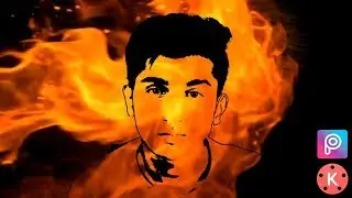 FIRE EFFECT Editing In Picsart & Kinemaster App | How To Make Fire Effect In Hindi