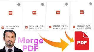 एक से ज्यादा PDF  को एक सात कैसे जोड़ें | Merge PDF | ek se jyada pdf ko ek Saath kaise jode