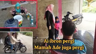 mamah nya Ade pergi ke Saudi / aki ibron pergi jiaroh