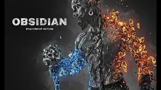 Obsidian Photoshop Action