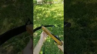 Homemade Crossbow #Shorts