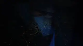 Hyderabad  city, India  at night, plane view.😲#hyderabad #nightlife #plane shots
