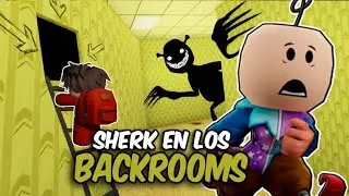 NABI y SANTI juegan SHERK EN LOS BACKROOMS en ROBLOX!!