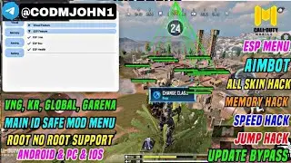 V1.0.49🔥HACK/MOD MENU APK COD MOBILE*WALLHACK *AIMBOT | ANDROID / IOS / NO RECOIL CODM APP HACK