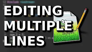Editing Multiple Lines of Code in Notepad++