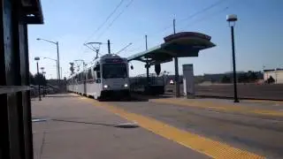 Two RTD trains at Alameda