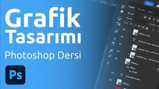 Canlı Photoshop Dersi | Grafik Tasarımı Yapıyoruz