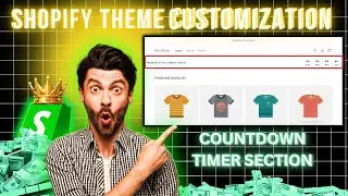 How to Add a Countdown Timer ⏳ to Shopify Without Third-Party Apps #shopifytutorialforbeginners