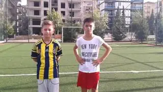 Batuhan İle futbol frikik nasıl atılır