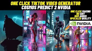 One Click Tiktok Video Generator Workflow in ComfyUI Using Cosmos Predict2 by NVIDIA