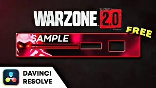 How To Nickmercs Style Streaming Healthbar - Warzone Call of Duty  *TEMPLATE DOWNLOAD*