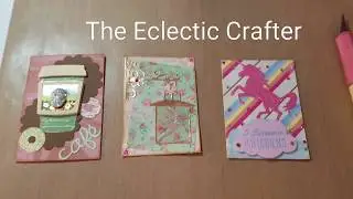 Video Response to The Eclectic Crafter Giveaway Challenge