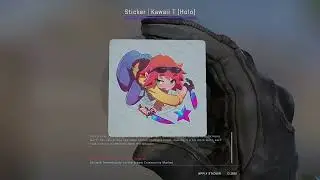 Sticker | kawaii T (Holo)