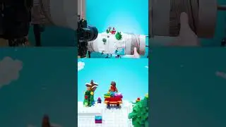 Animating a LEGO Winter Wonderland ❄️🛷