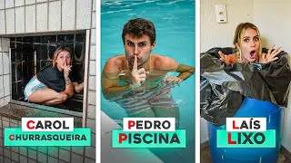 ESCONDE-ESCONDE EM LUGARES COM A INICIAL DO NOME!! ( IMPOSSÍVEL ) [ REZENDE EVIL ]