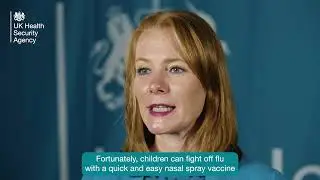 Flu vaccination for children aged 2-3: don’t delay – spray.