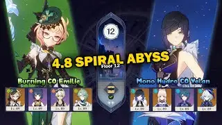 Burning C0 Emilie & Mono Hydro C0 Yelan | Genshin Impact