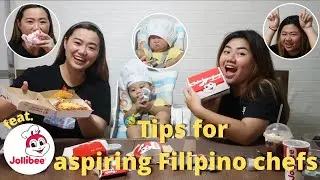 Tips for Filipino Aspiring Chefs | Jollibee Mukbang