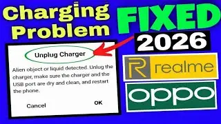 Alien object or liquid detected plug out the charger |Unplug charger alien object or liquid detected
