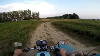 родной колхоз / иж планета 5 /часть 2