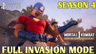 Mortal Kombat 1 Invasion Season 4 MK1| MK1 Peacemaker Gameplay | MK1 Season 4| MK1 Invasion season 4