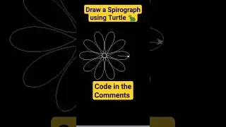 How to Make a Spirograph with a Turtle in Python 